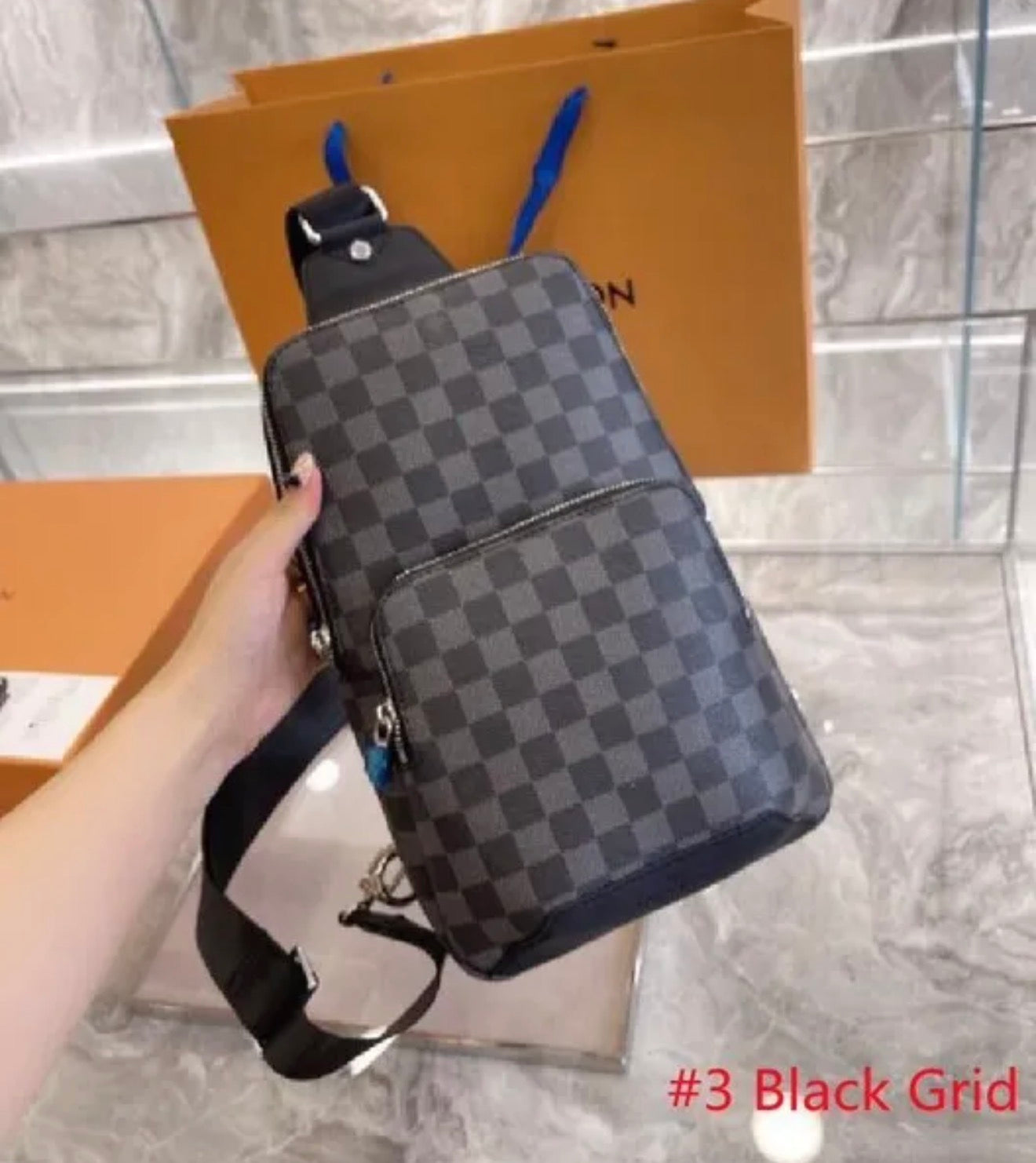 Premium Mirror Quality Men’s Avenue Style Side Bags