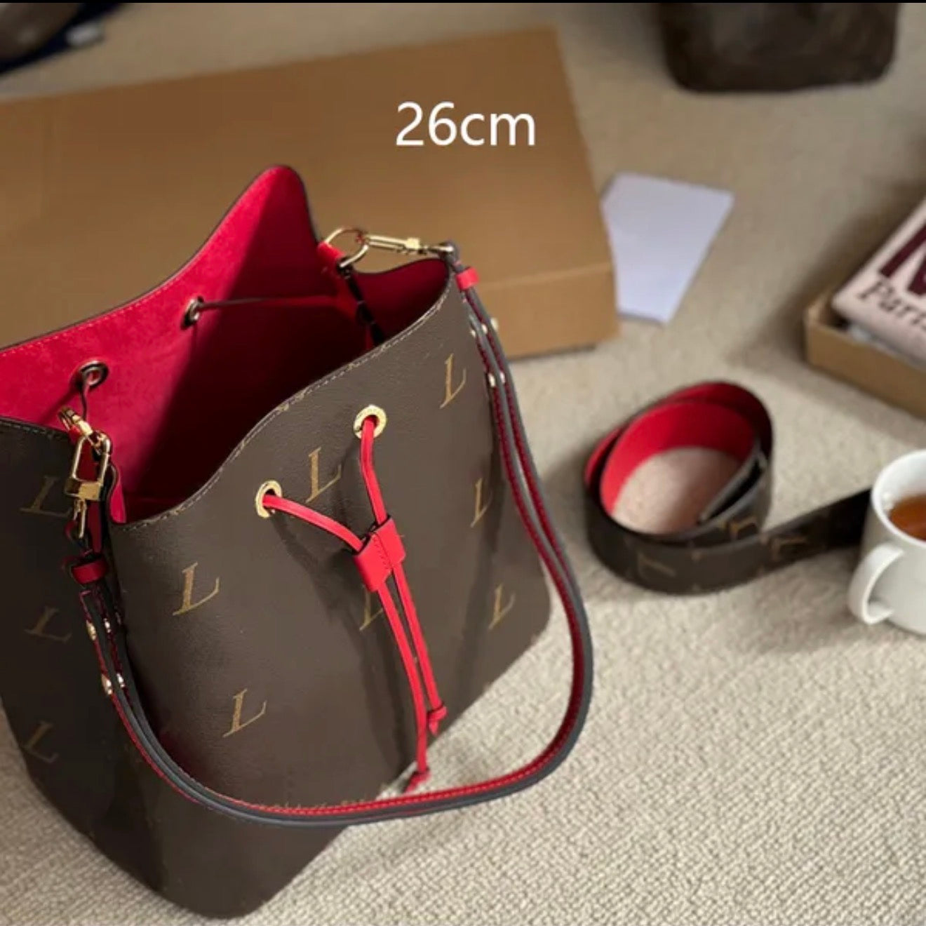 Premium Mirror Quality Bucket style Shoulder Bags