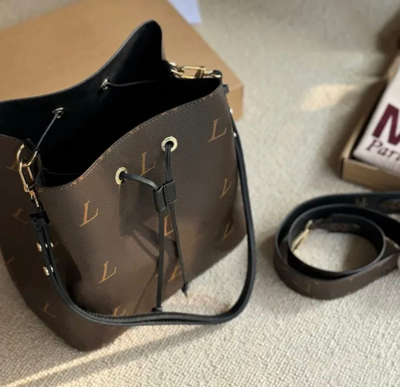 Premium Mirror Quality Bucket style Shoulder Bags