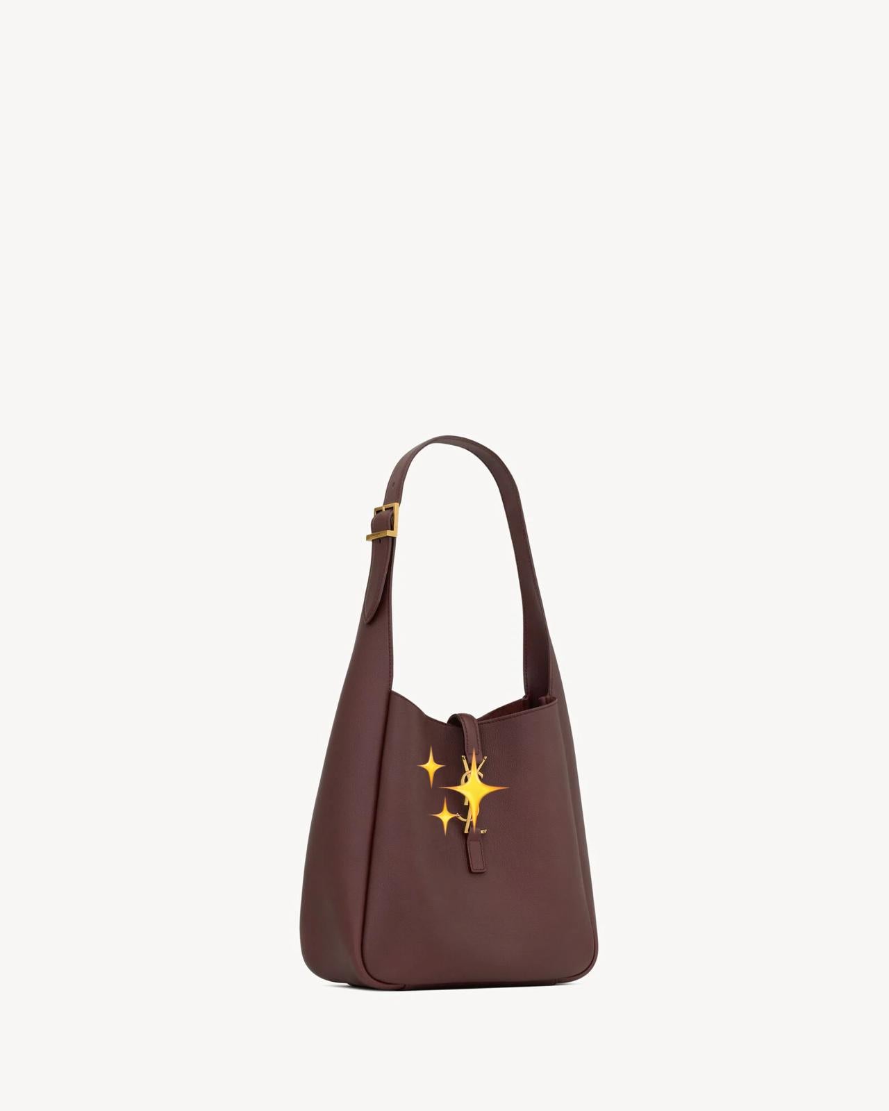 Premium Mirror Quality LE5 À7 SUPPLE SMALL IN GRAINED LEATHER