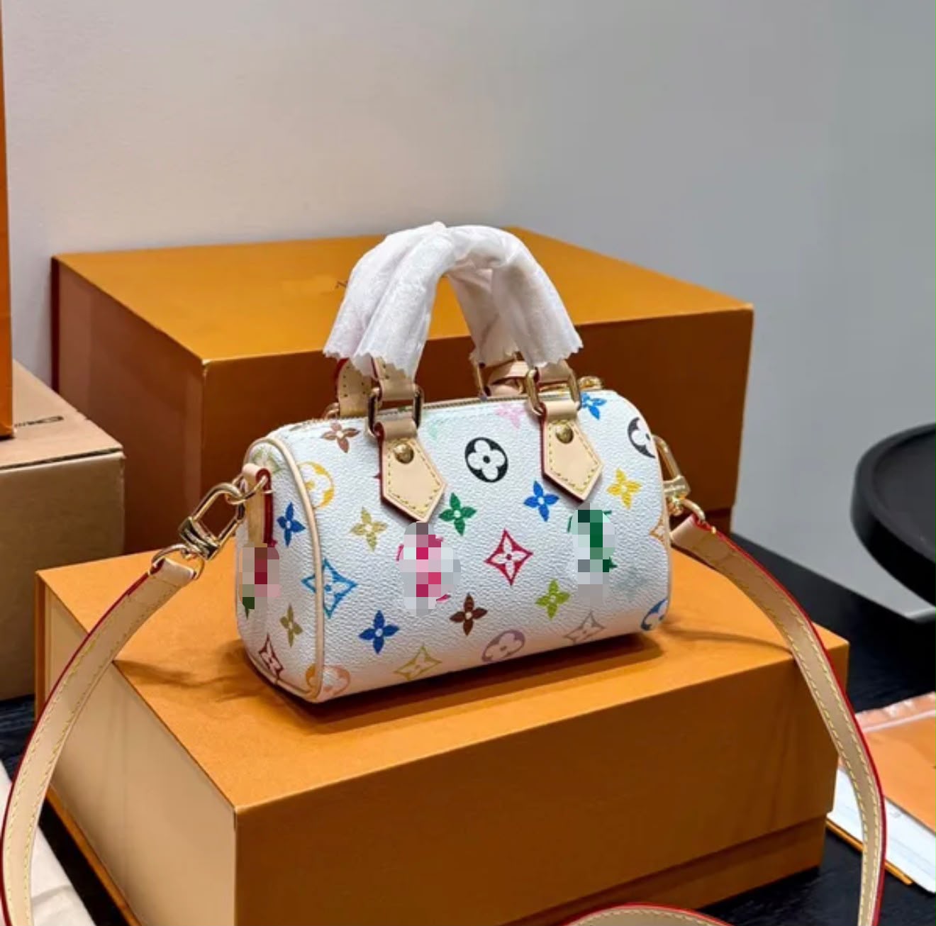 Premium Quality Classic Speedy Nano Style Mini Bag