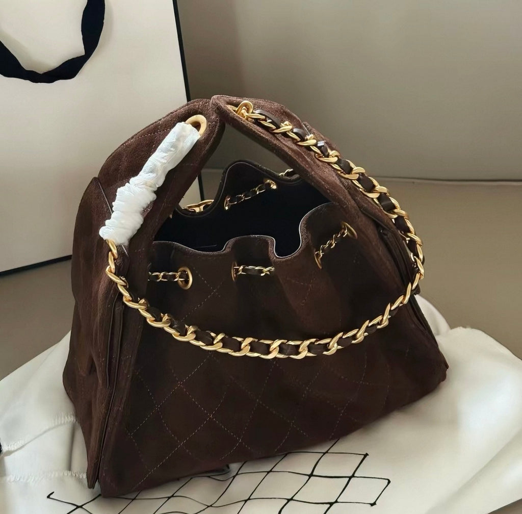 Premium Quality Women’s Hobo style Shoulder & CrossBody Bag in Sued Leather