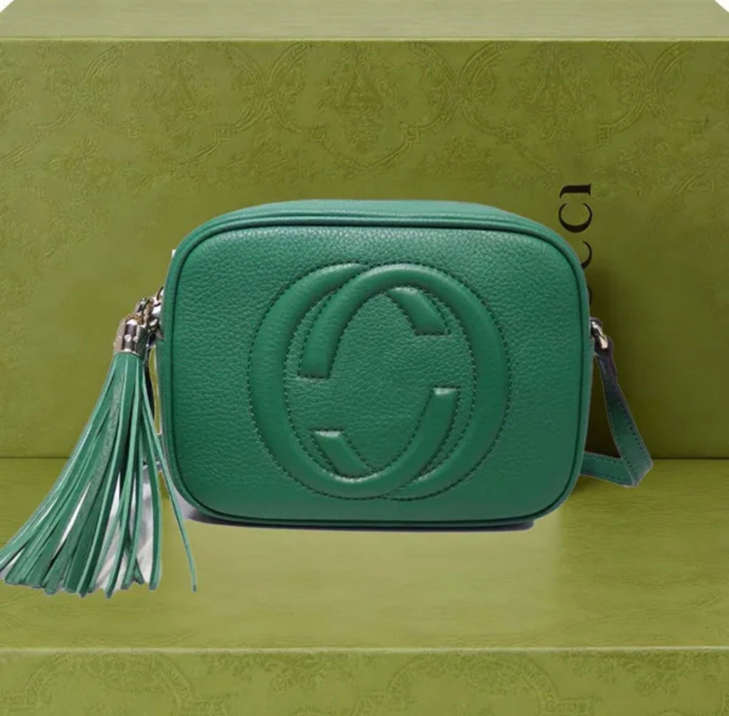 Premium Mirror Quality Leather Soho style Disco Bag