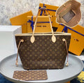 Premium Quality NeverFull style Tote Bag in Classic Monogram