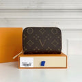 Premium Mirror Quality Zippy coin Classic Patterns small wallets