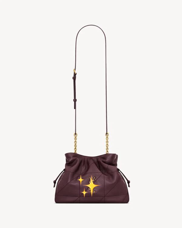 Premium Mirror Quality JAMIE SHOULDER POUCH IN LAMBSKIN