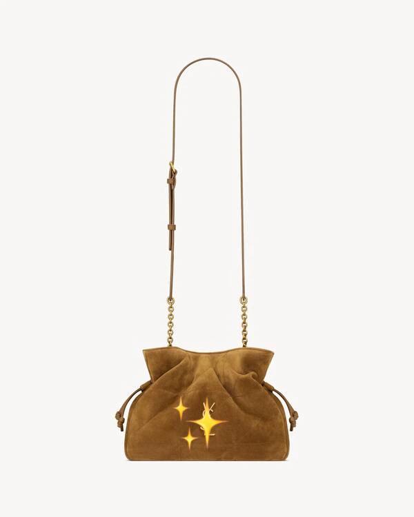 Premium Mirror Quality JAMIE SHOULDER POUCH IN LAMBSKIN