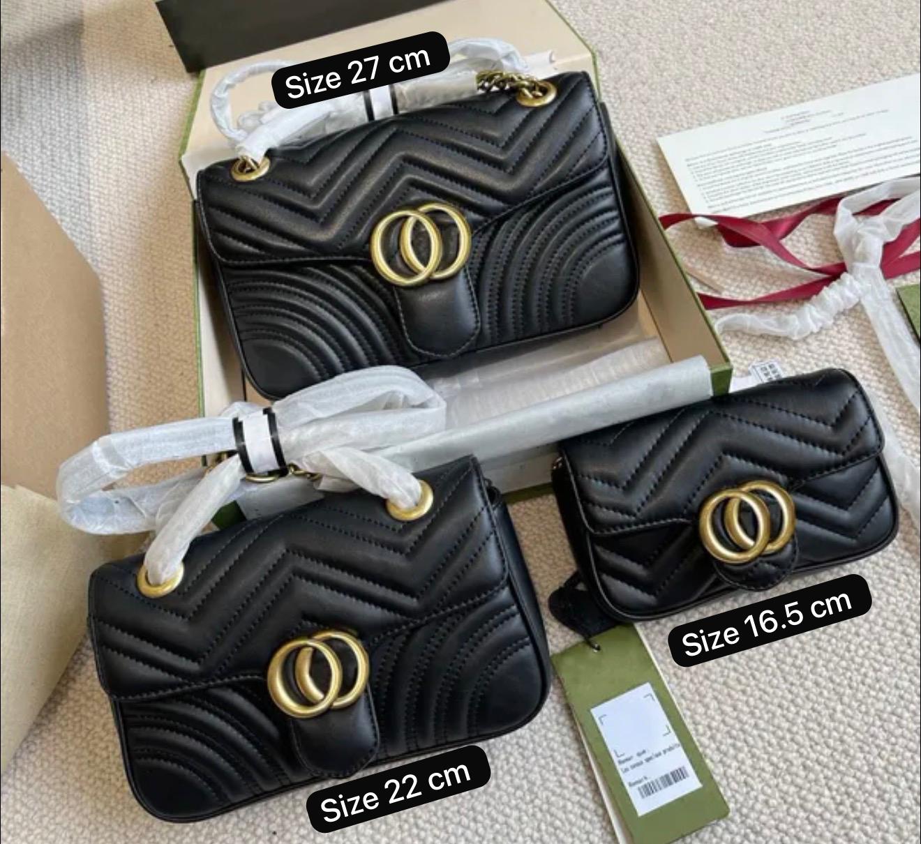 Premium Mirror Quality Marmont Style shoulder Bags