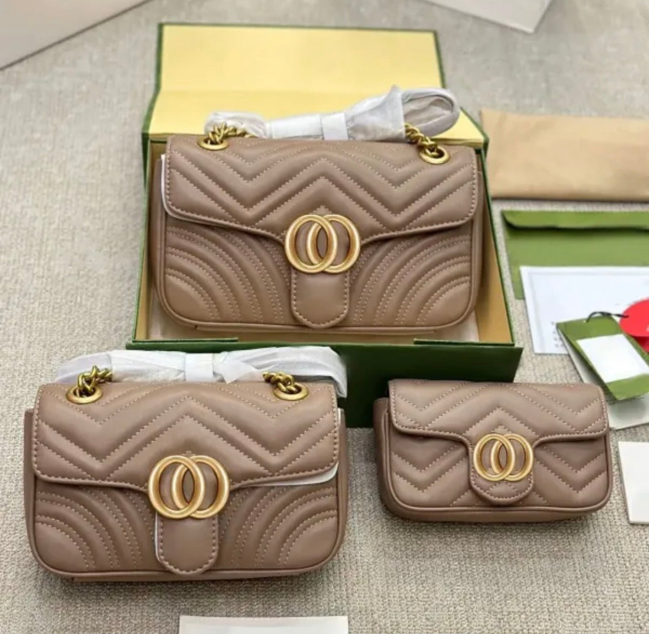Premium Mirror Quality Marmont Style shoulder Bags