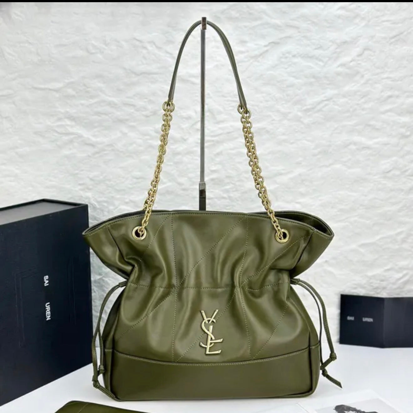 Premium Mirror Quality SMALL JAMIE SHOPPING IN LAMBSKIN