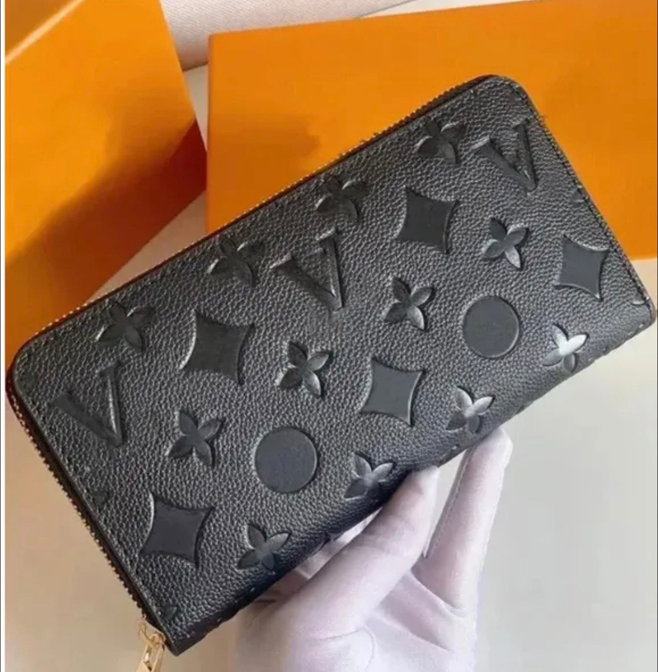 Premium Mirror Quality Zippy wallet in Monogram Empreinte Leather
