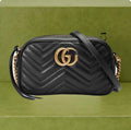 Premium Mirror Quality Marmont Camera Style Shoulder Bag with zipper