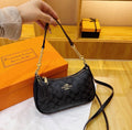 Normal Quality terry style Shoulder Bag black print