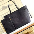 Premium Quality NeverFull MM Style Emprinte Leather Tote Bag