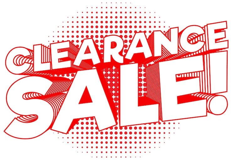 X2 clearance items Payment link with Normal postage