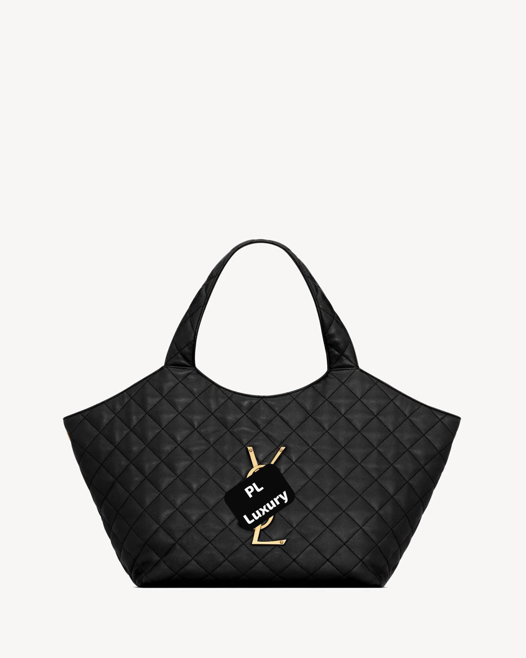 Premium Mirror Quality ICARE MEDIUM IN QUILTED NAPPA