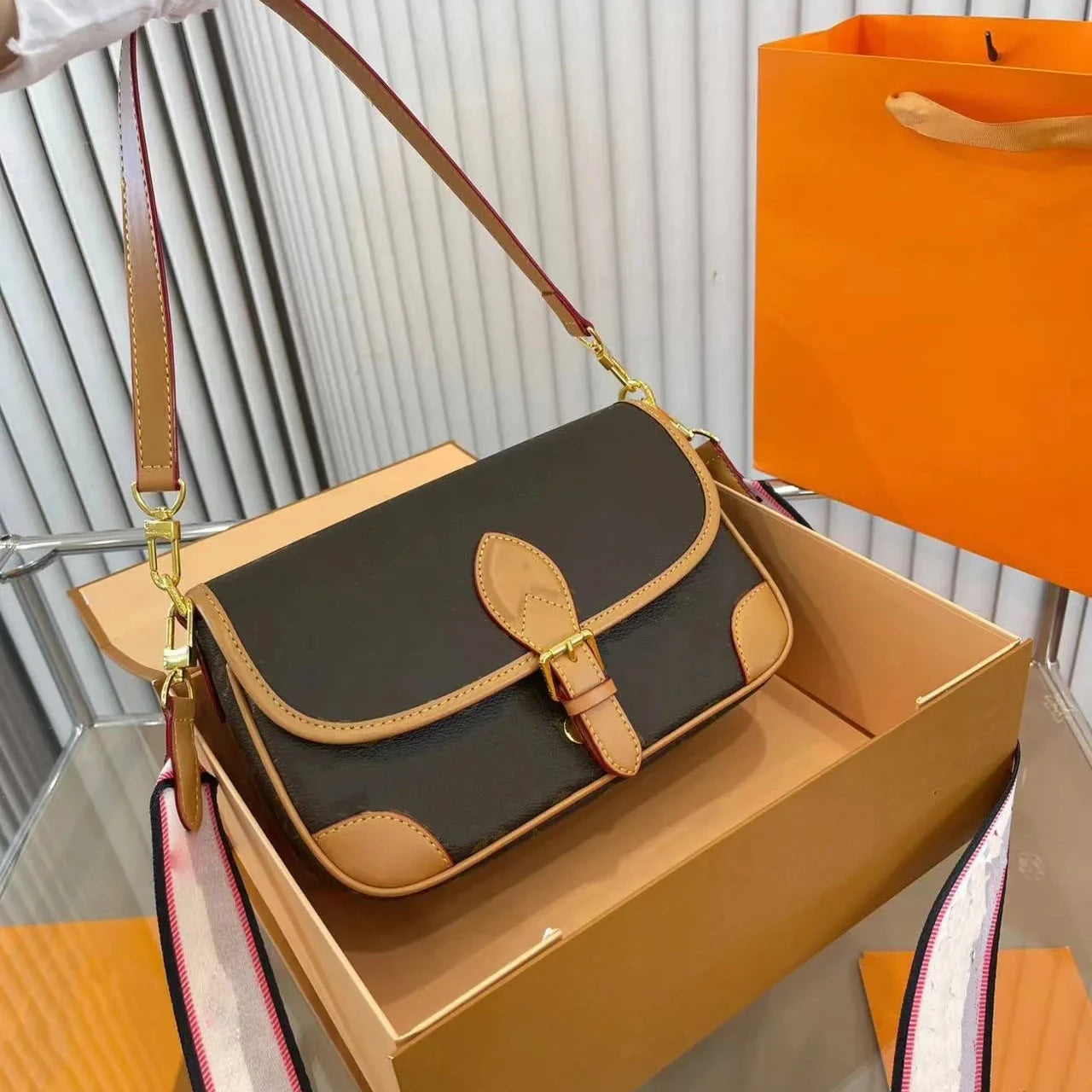 Premium Mirror Quality Diane Shoulder Bags