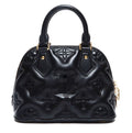 Premium Mirror Quality Alma BB Handbag in Black Leather