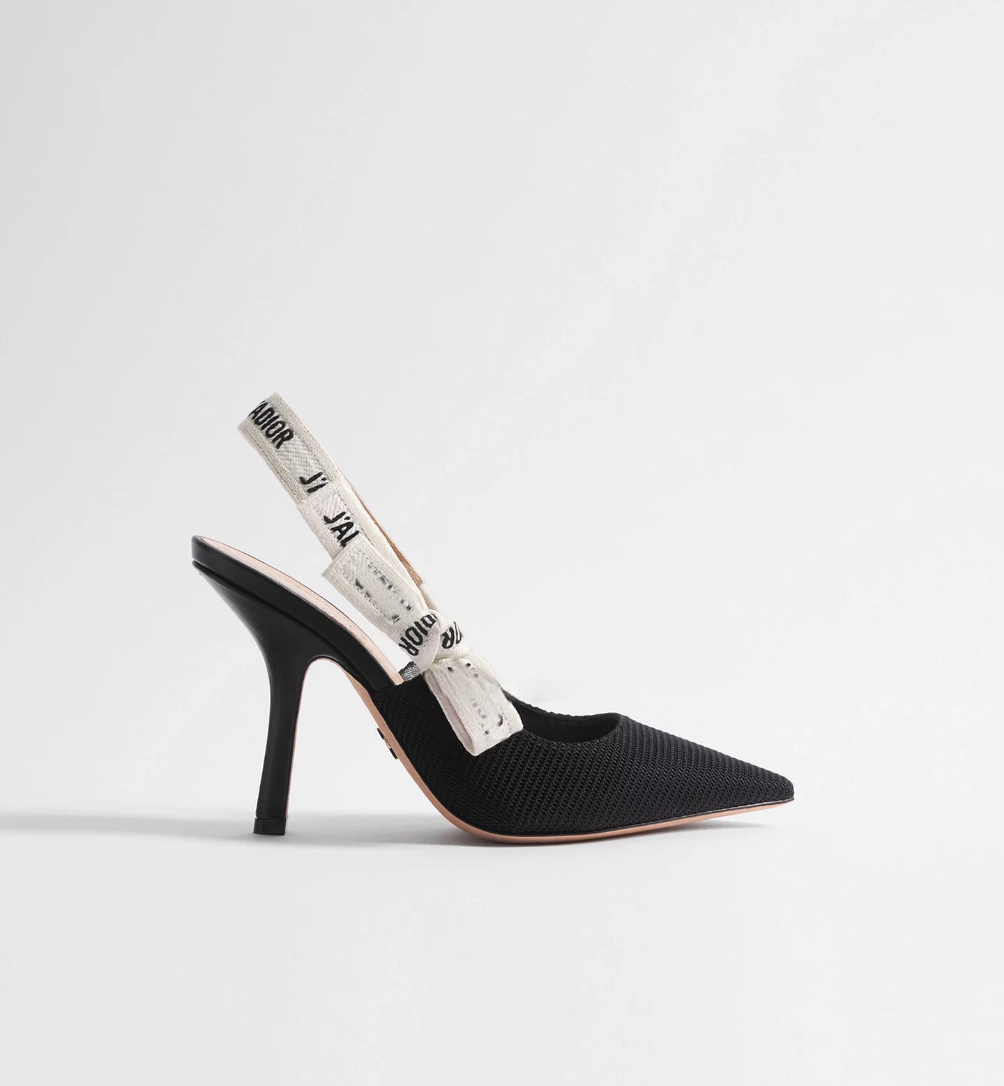 Premium Quality Slingback Pump Heels Technical Fabric