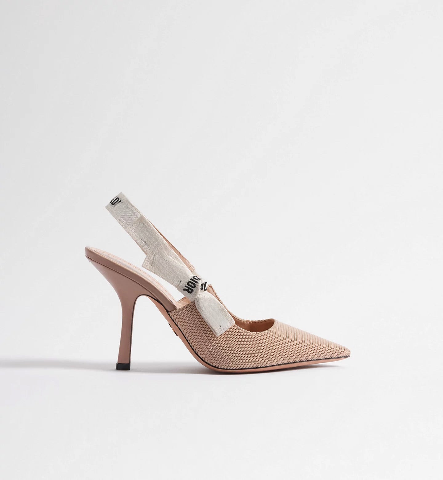 Premium Quality Slingback Pump Heels Technical Fabric