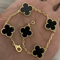 Premium Quality Stainless Steel Non-Tarnish vancleef Style Bracelets